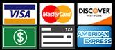 All Payment Methods We Accept