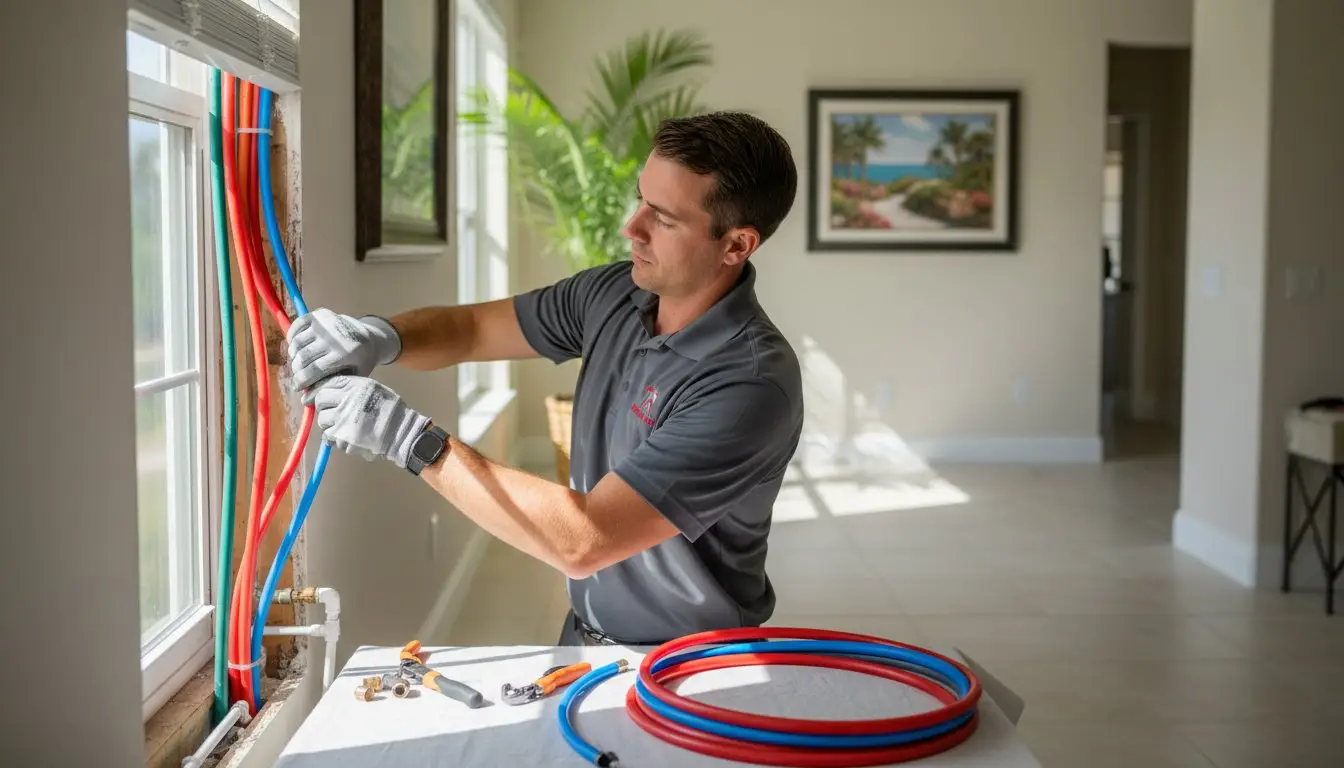 repiping services port st lucie FL Uponor PEX plumber