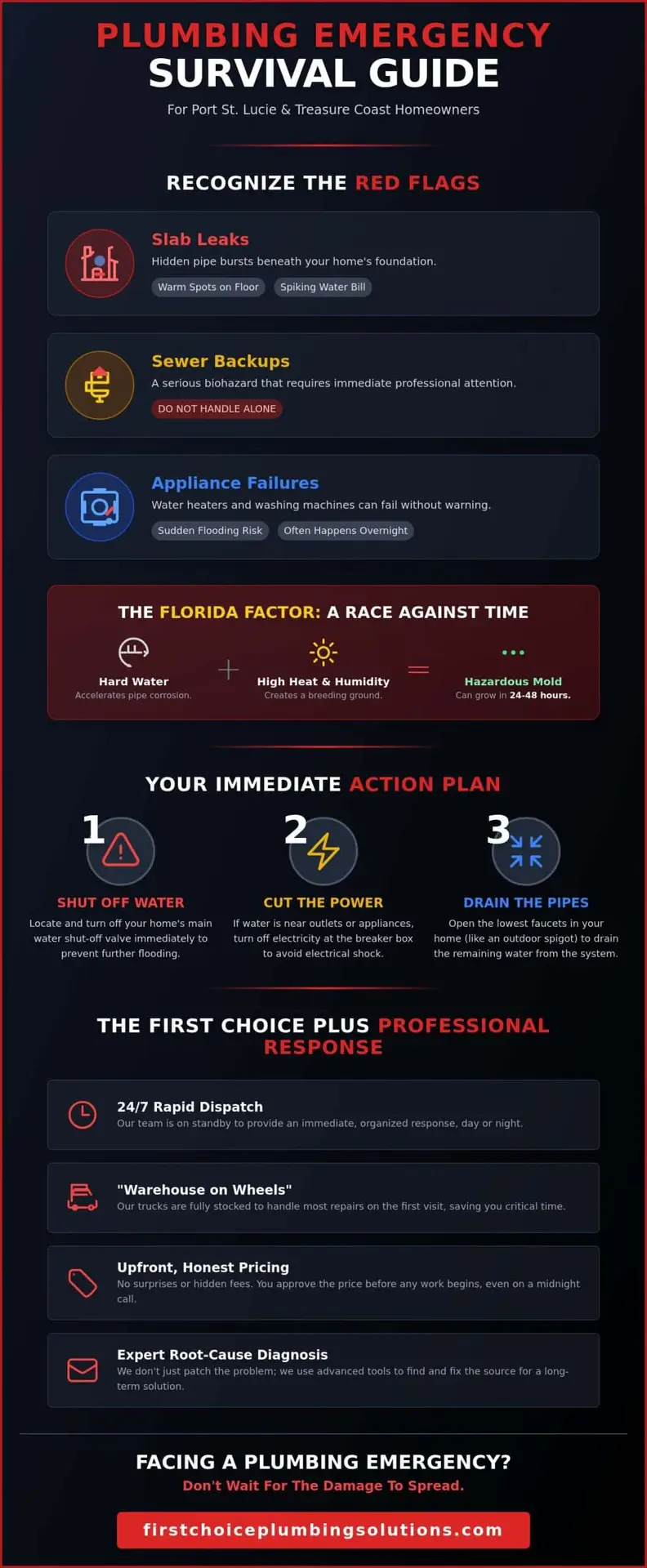 24/7 Emergency Plumbing Service in Port St. Lucie: Fast, Reliable Repairs