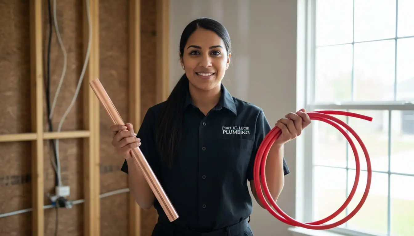 Copper vs. PEX Repiping in Port St. Lucie: Which Is Best for Your Florida Home?