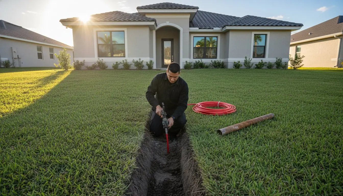 Cost to Replace Main Water Line in Port St. Lucie: 2026 Pricing Guide