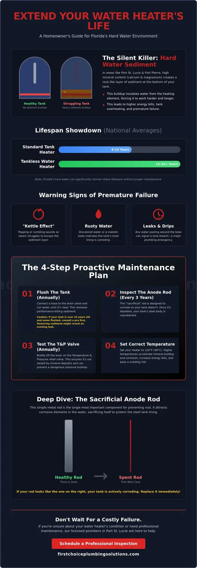 How to Extend the Life of Your Water Heater: A Treasure Coast Homeowner’s Guide