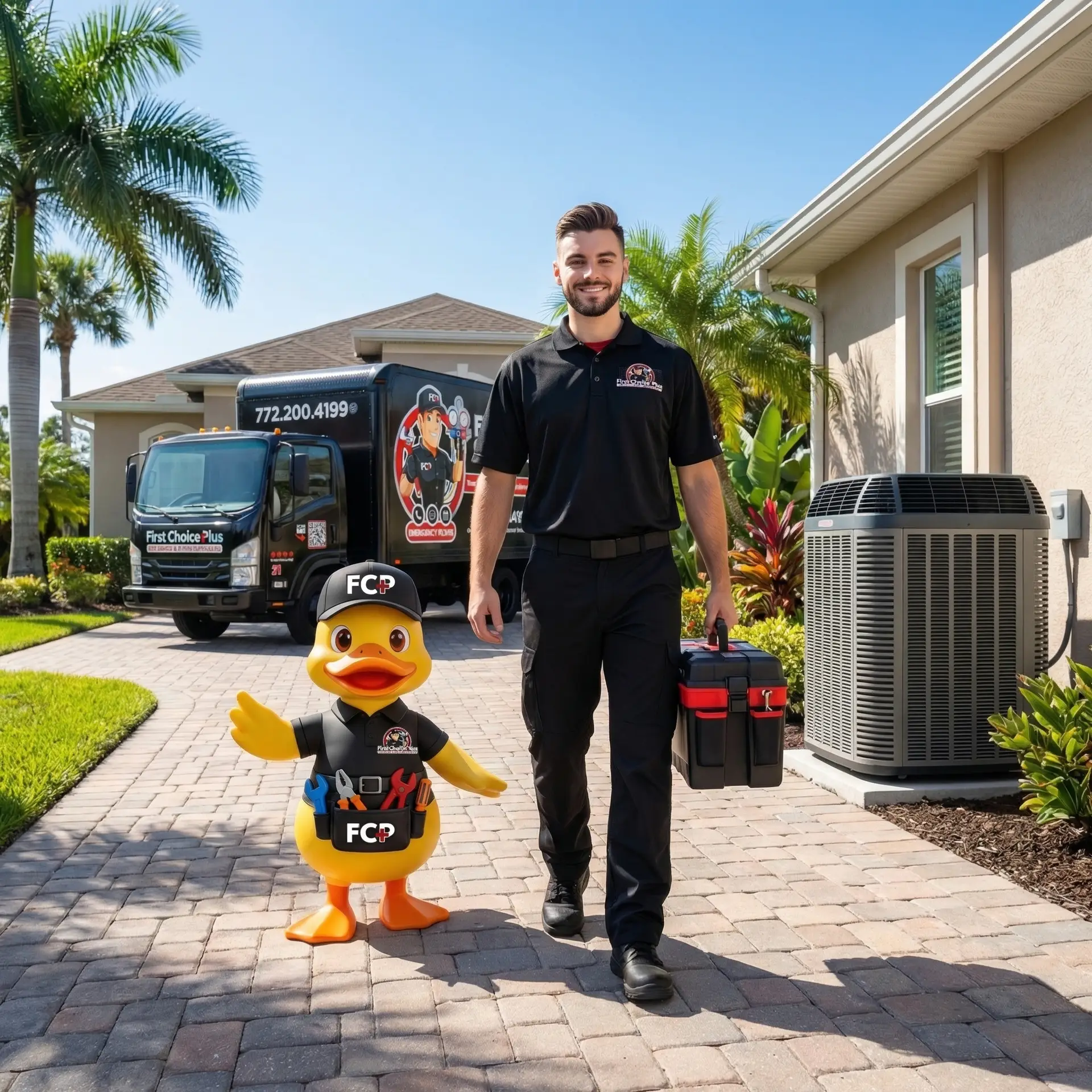 First Choice Plus Plumbing & Air. AC Replacement in Port St Lucie, FL