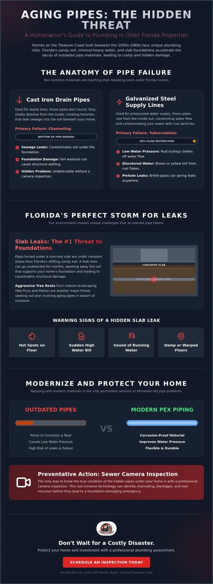 Common Plumbing Problems in Older Florida Homes: A 2026 Homeowner’s Guide