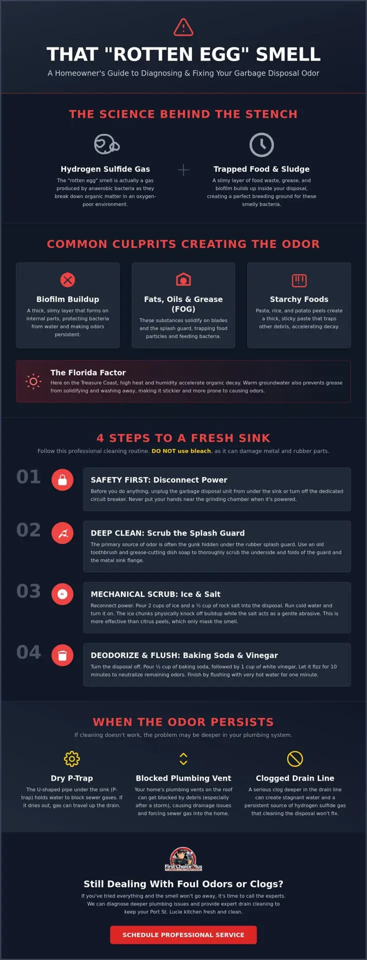 Garbage Disposal Smells Like Rotten Eggs? Here’s How to Fix It Fast 1 Garbage Disposal Smells Like Rotten Eggs? Here’s How to Fix It Fast