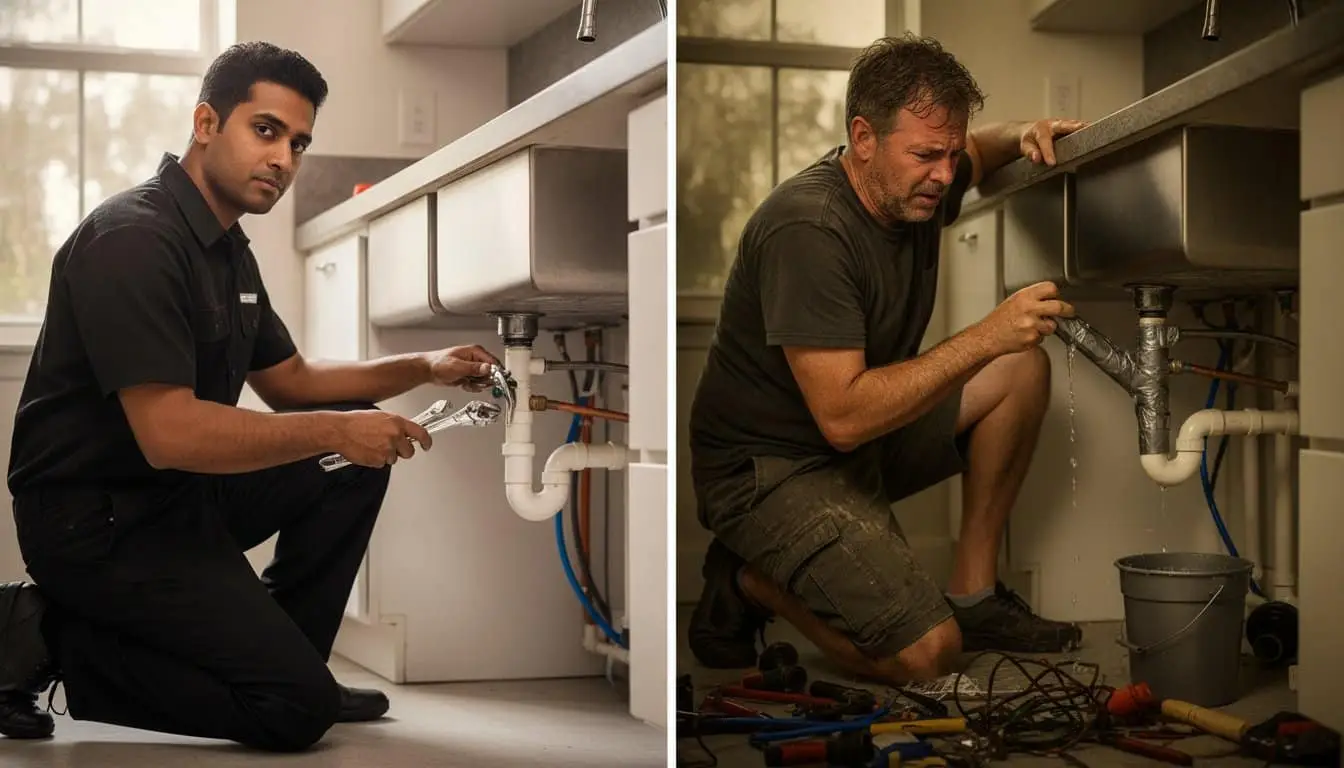 Licensed Plumber vs. Handyman: Making the Right Choice for Your Florida Home