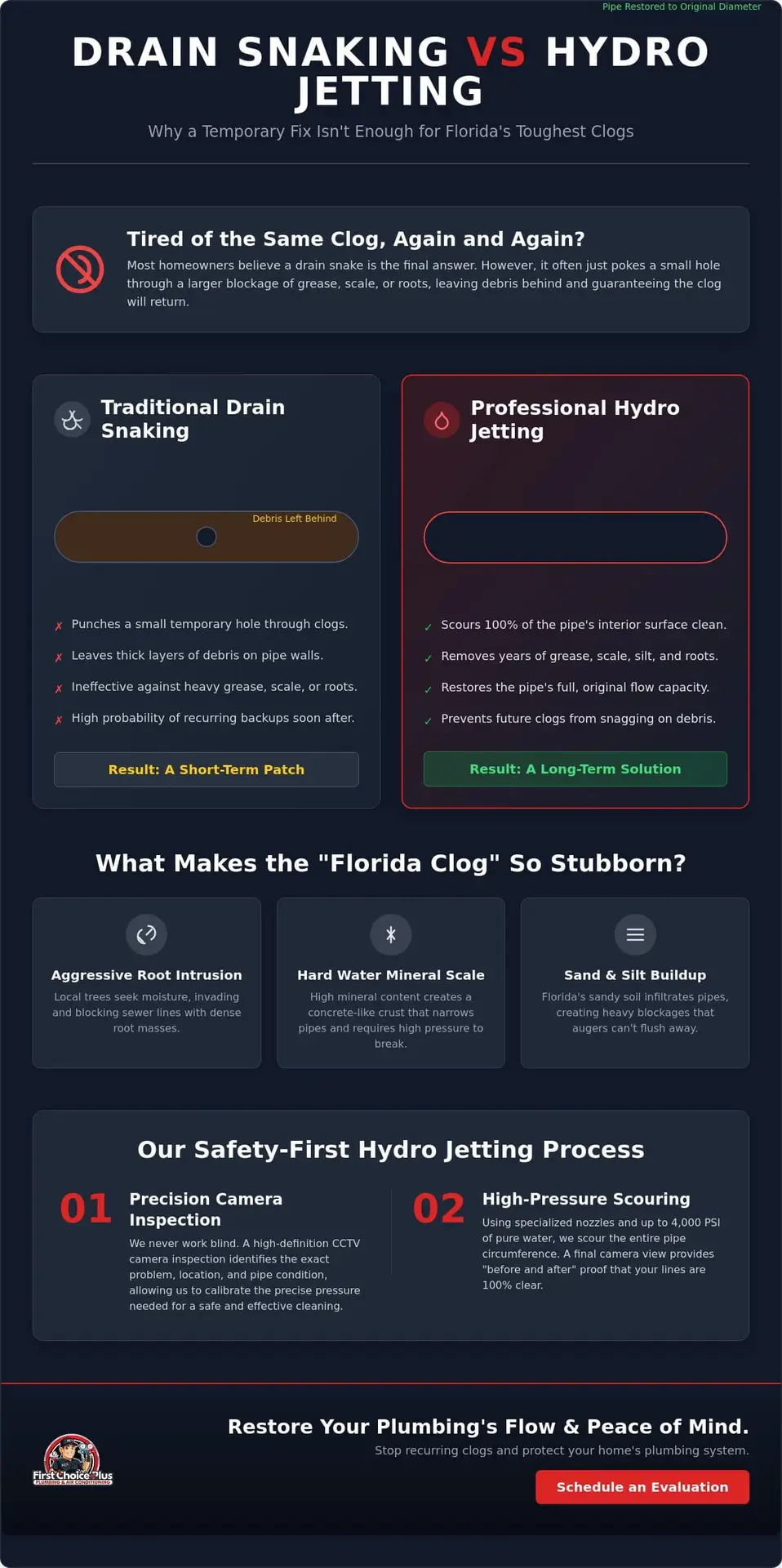 Professional Hydro Jetting Services in Odessa, FL: Restore Your Sewer Lines