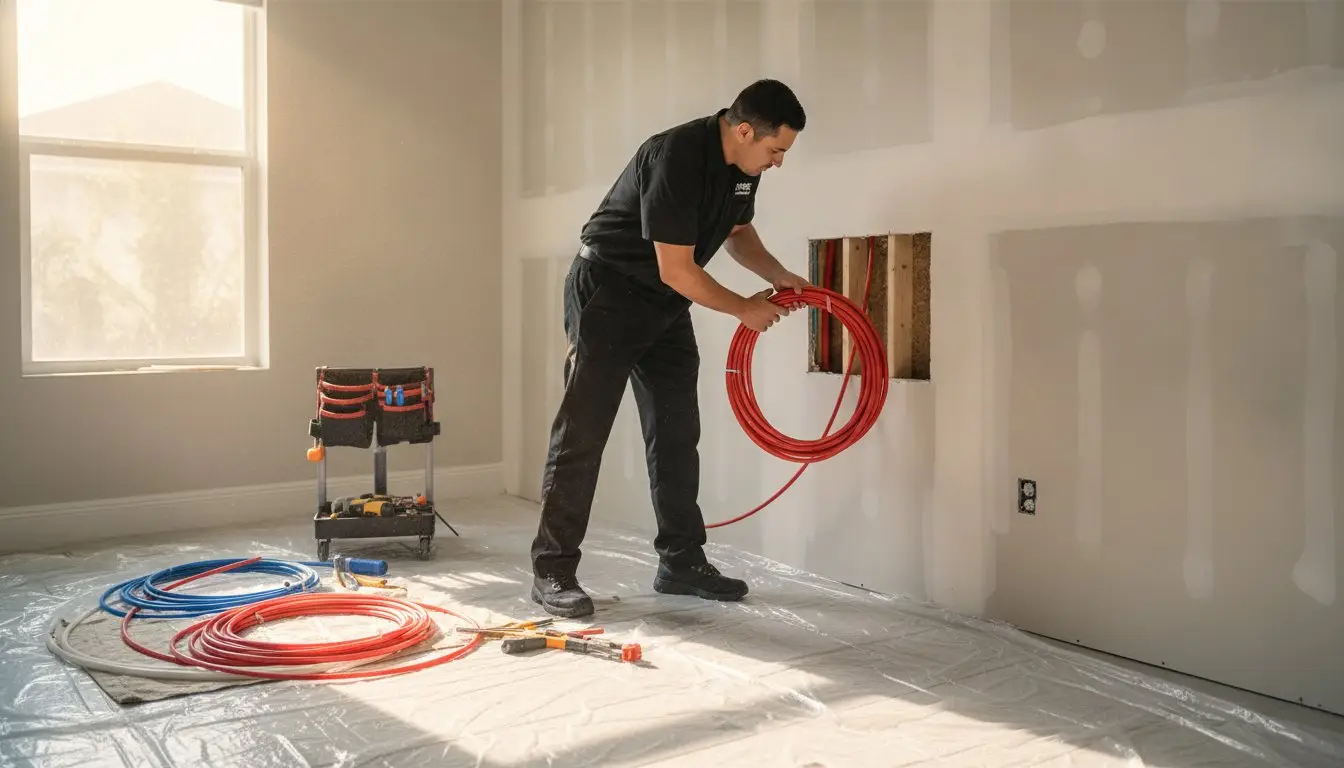 Repiping a House with Drywall Damage: What Treasure Coast Homeowners Should Expect