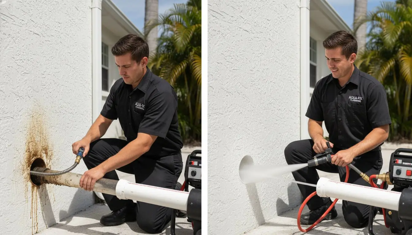 Hydro Jetting vs. Snaking a Drain: Which Is Best for Your Florida Home?