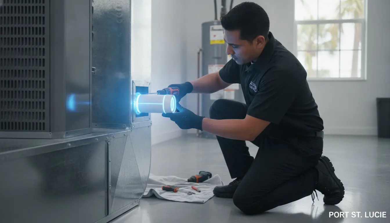 Halo-LED Air Purifier Installation: The 2026 Treasure Coast Homeowner’s Guide