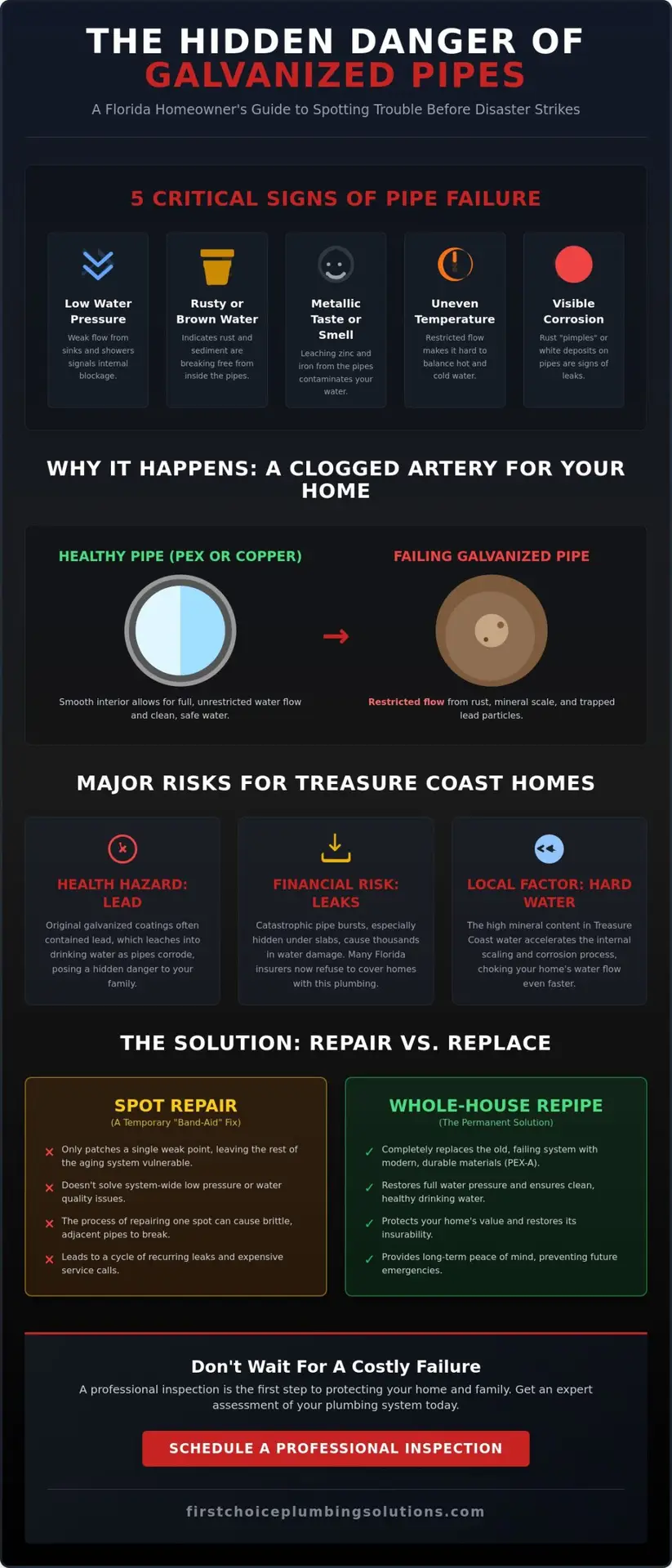 Signs of Failing Galvanized Pipes: A 2026 Homeowner’s Checklist