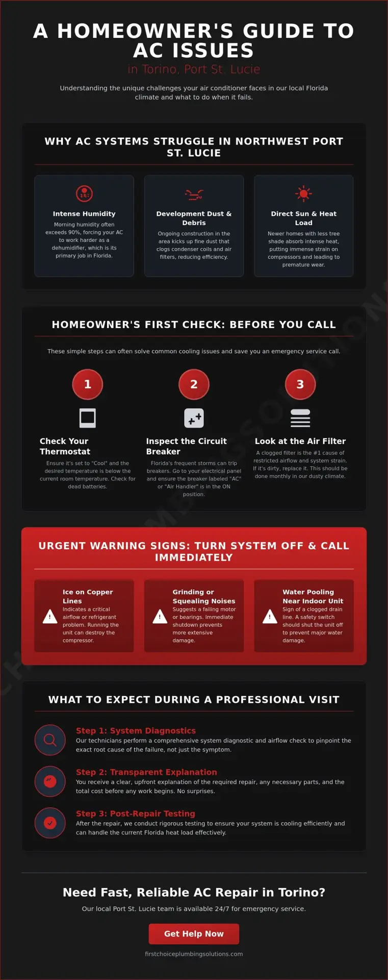 Fast AC Repair in Torino, Port St. Lucie: 24/7 Local Support for Your Home
