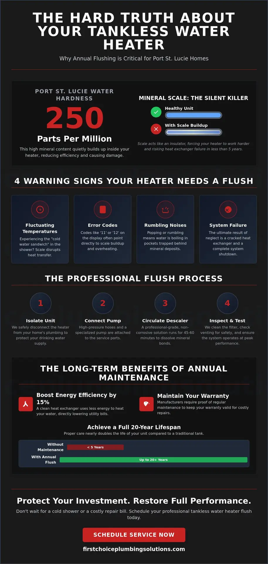 Tankless Water Heater Flush Service in Port St. Lucie: The 2026 Maintenance Guide