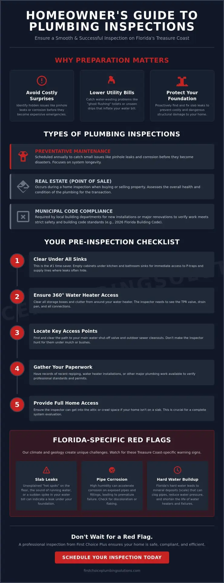 Preparing for a Plumbing Inspection: The Ultimate 2026 Homeowner’s Checklist 1 Preparing for a Plumbing Inspection: The Ultimate 2026 Homeowner’s Checklist