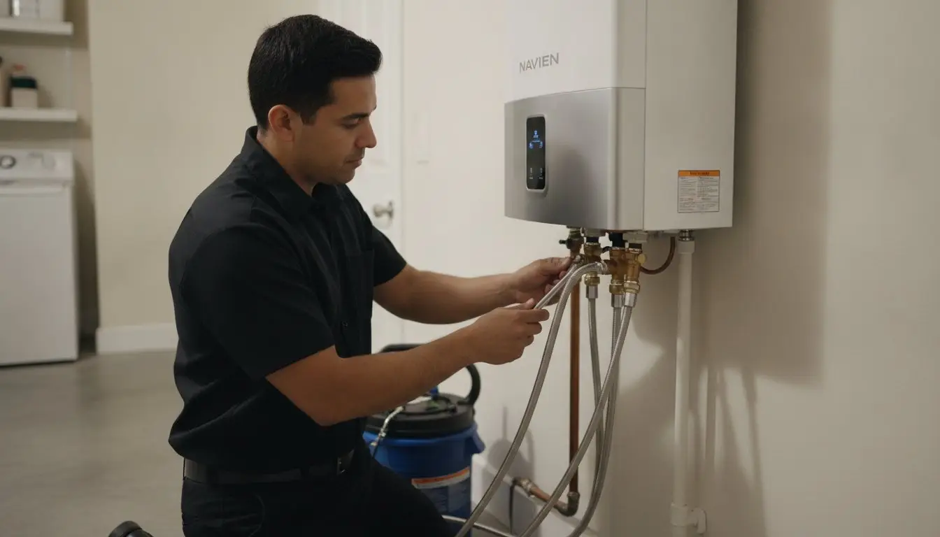Annual Maintenance for Navien Tankless Water Heaters: The 2026 Homeowner’s Guide