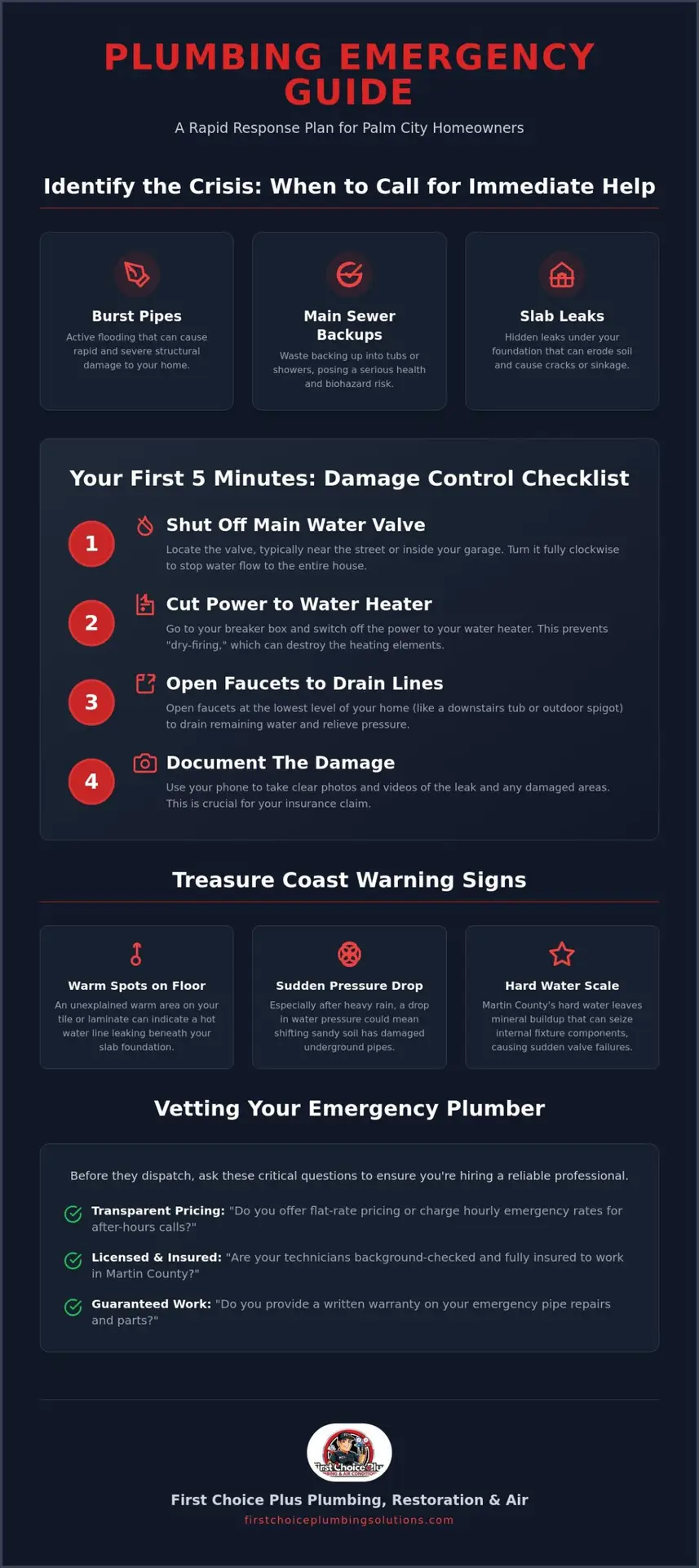 Emergency Plumber Palm City: 24/7 Rapid Response & Homeowner FAQ Guide