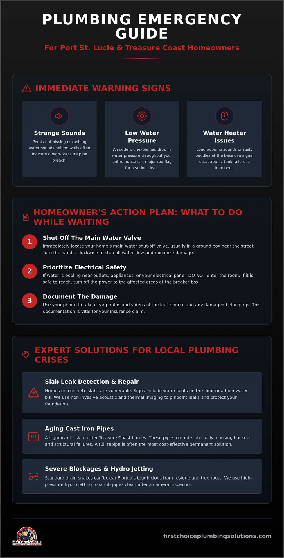 Emergency Plumbing Repair in Port St. Lucie: 24/7 Fast Response & FAQ 1 Emergency Plumbing Repair in Port St. Lucie: 24/7 Fast Response & FAQ