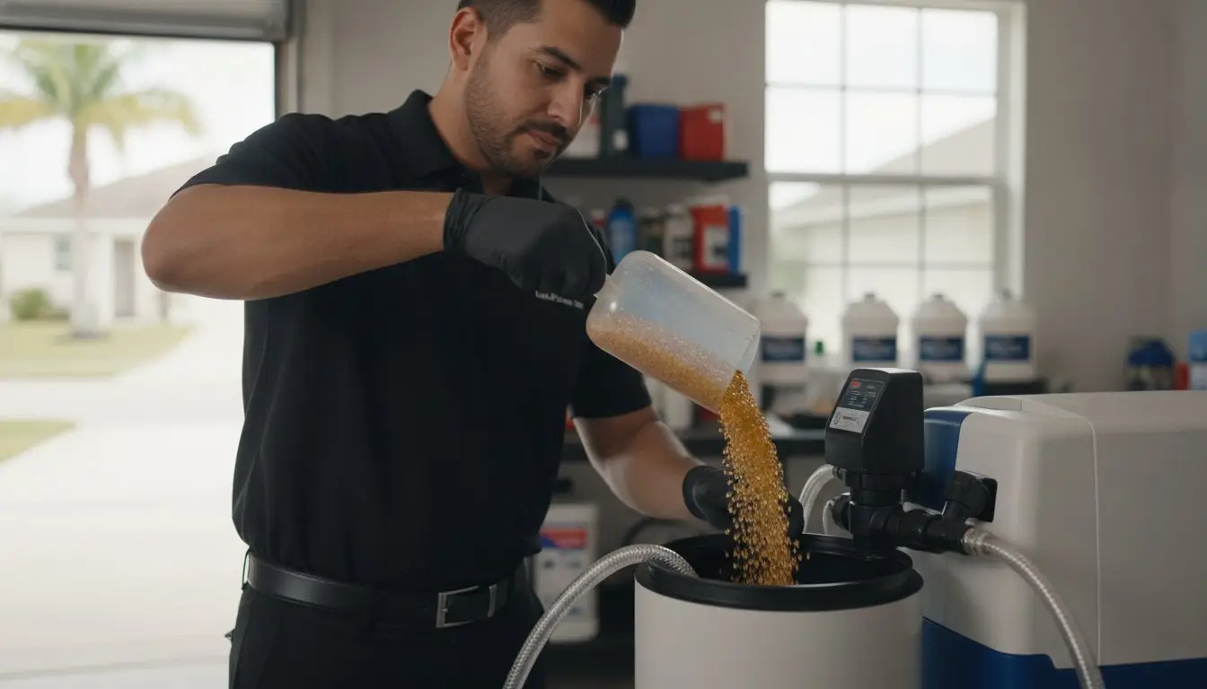 Water Softener Resin Replacement Service Wesley Chapel: Restore Your Soft Water