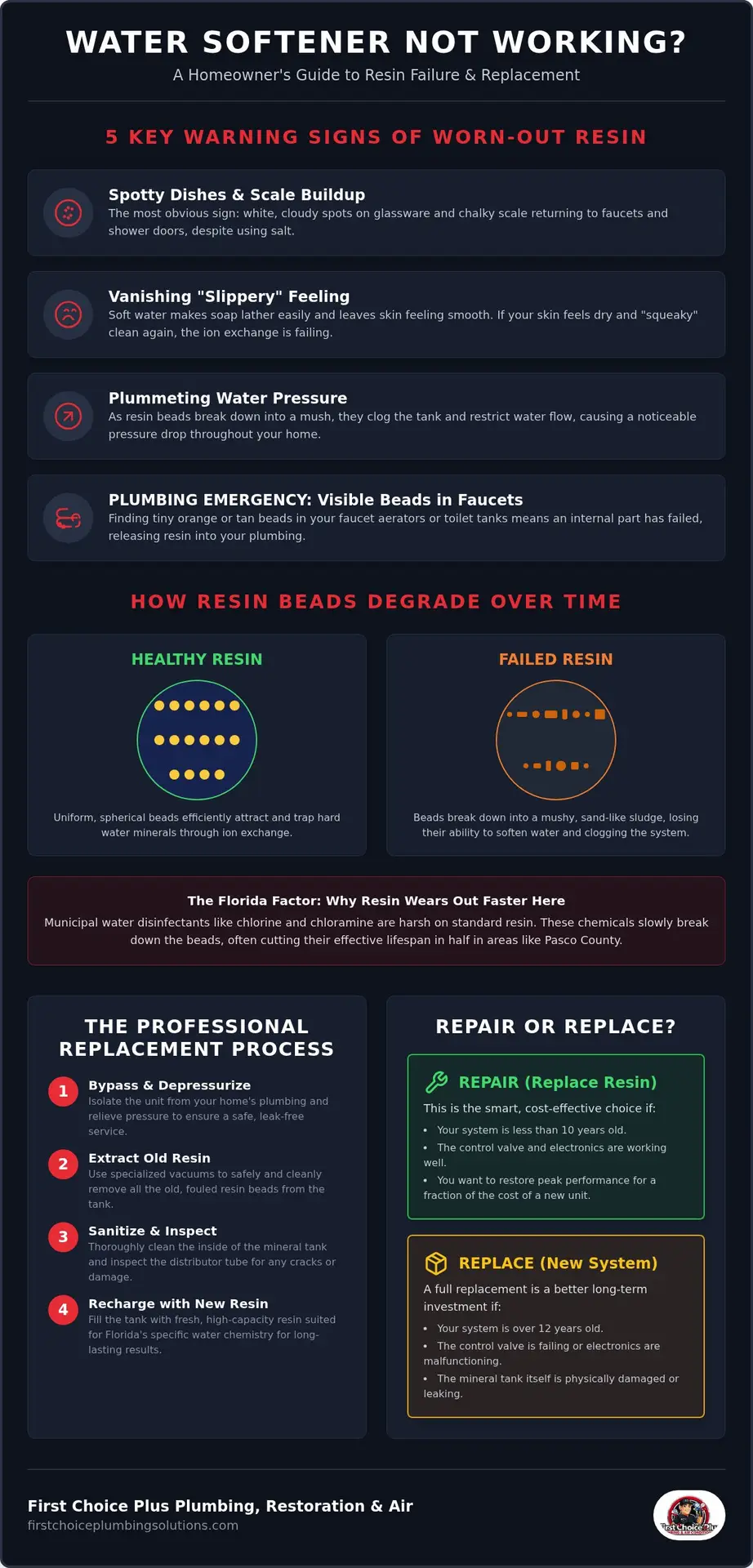 Water Softener Resin Replacement Service Wesley Chapel: Restore Your Soft Water 1 Water Softener Resin Replacement Service Wesley Chapel: Restore Your Soft Water