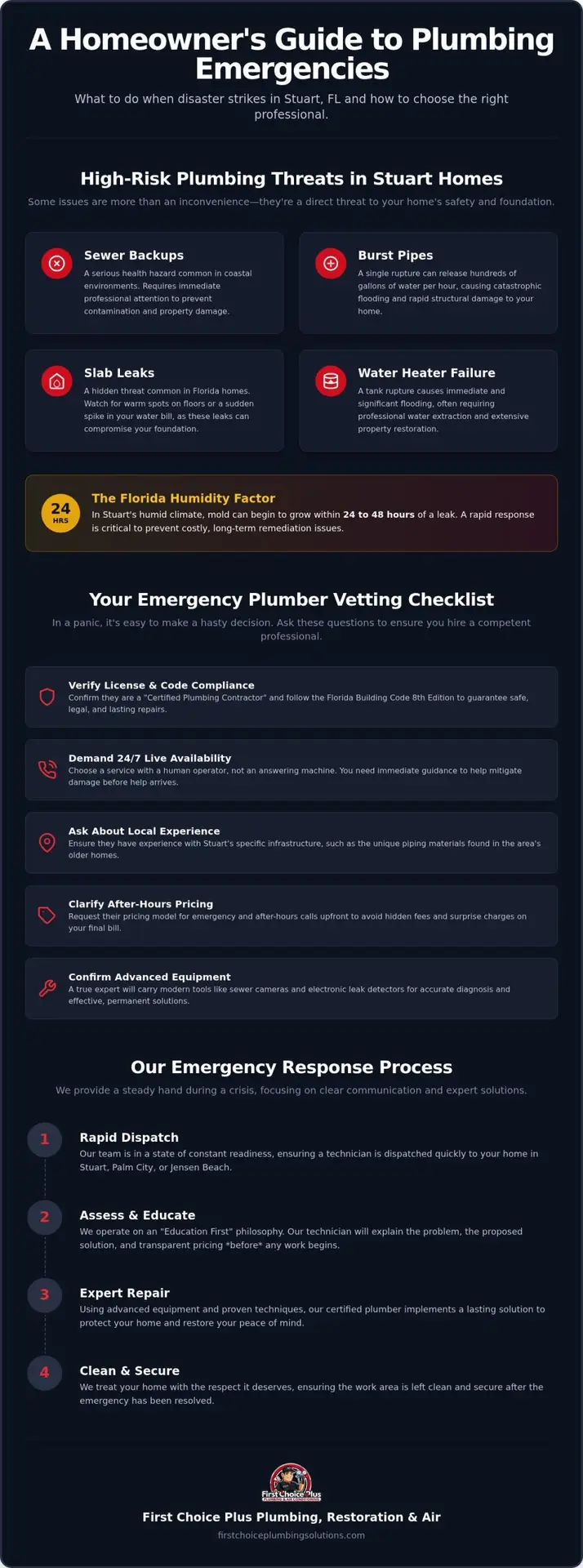 Emergency Plumber Near Me in Stuart: 24/7 Expert Repairs (2026 Guide)