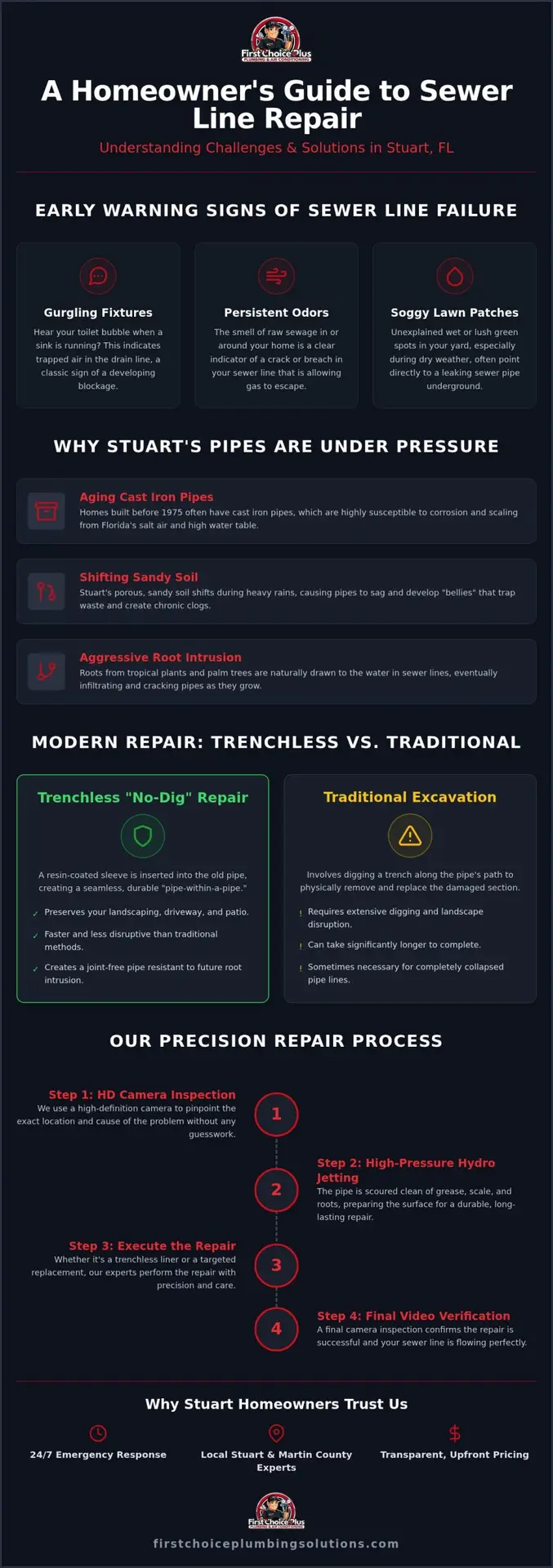 Expert Sewer Line Repair in Stuart, FL: Reliable 24/7 Solutions for Your Home 1 Expert Sewer Line Repair in Stuart, FL: Reliable 24/7 Solutions for Your Home