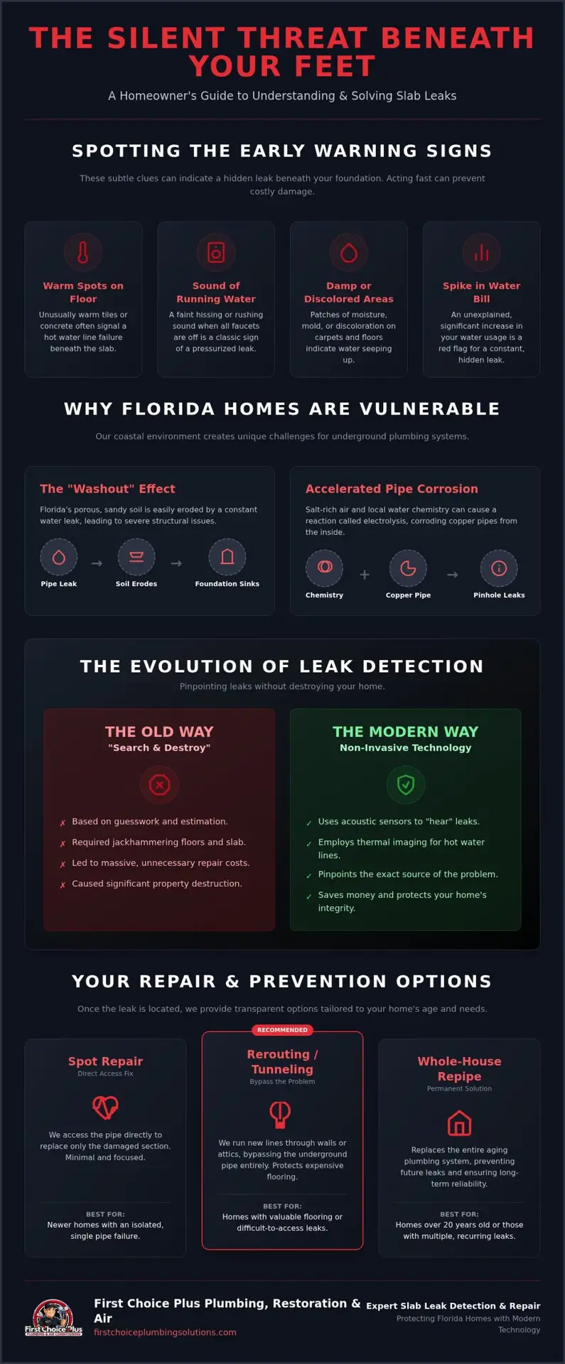 Expert Slab Leak Detection in Jensen Beach: Protect Your Home's Foundation
