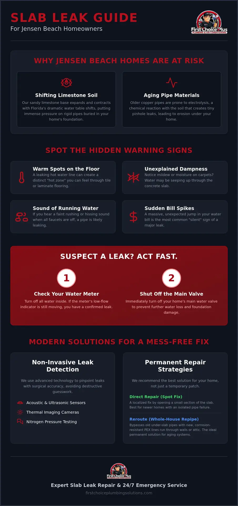 Slab Leak Repair Jensen Beach: Expert Solutions for Treasure Coast Homeowners